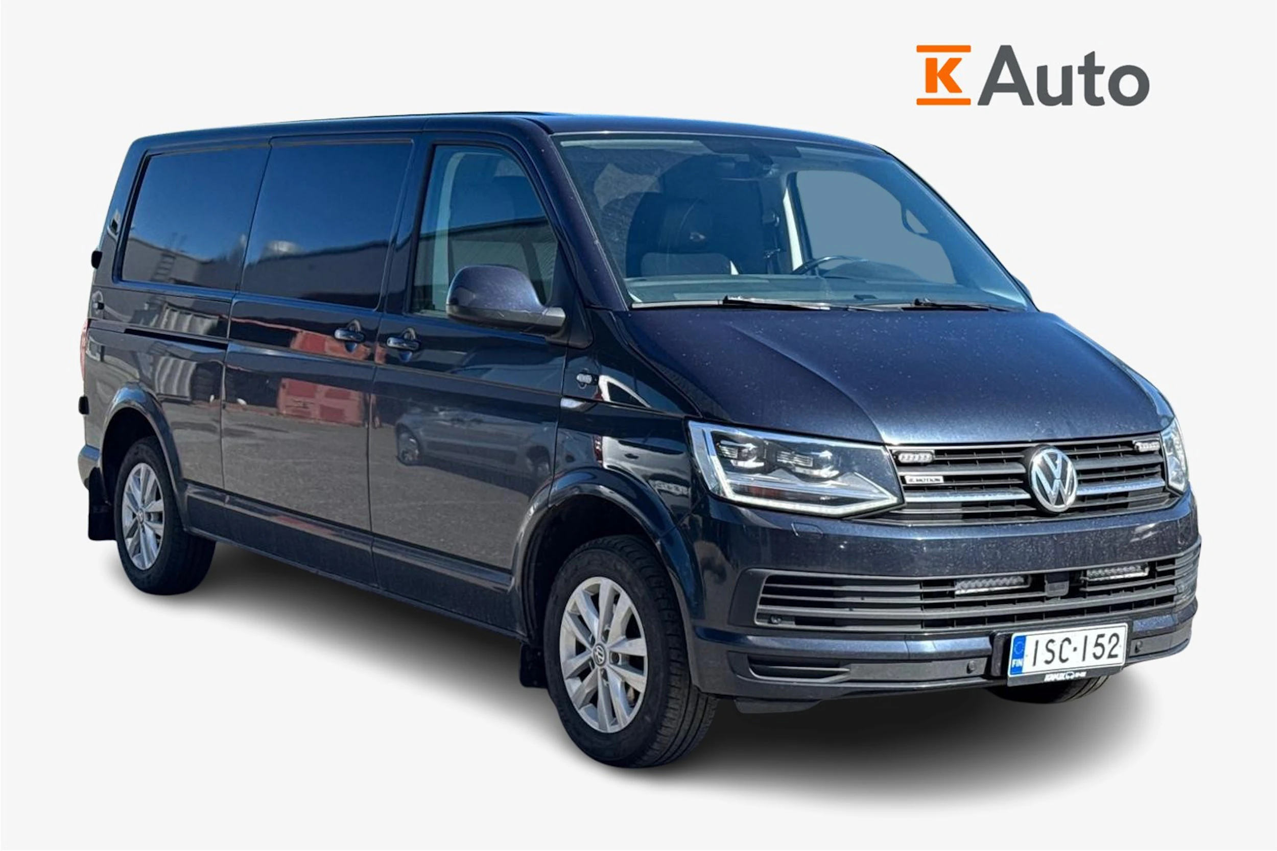 sininen Volkswagen Transporter 2018 kuva 1.