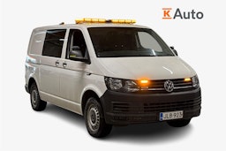 valkoinen Volkswagen Transporter 2018 kuva 1.