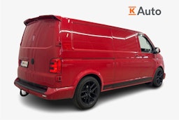 punainen Volkswagen Transporter 2018 kuva 2.