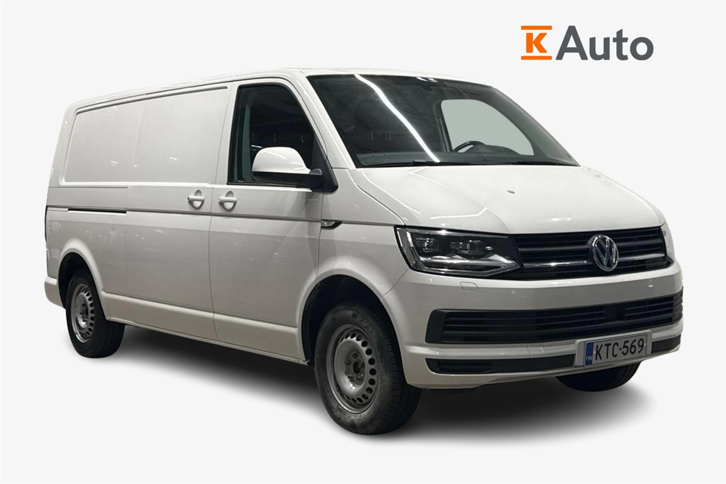 Valkoinen Volkswagen TRANSPORTER 2018 kuva 1.
