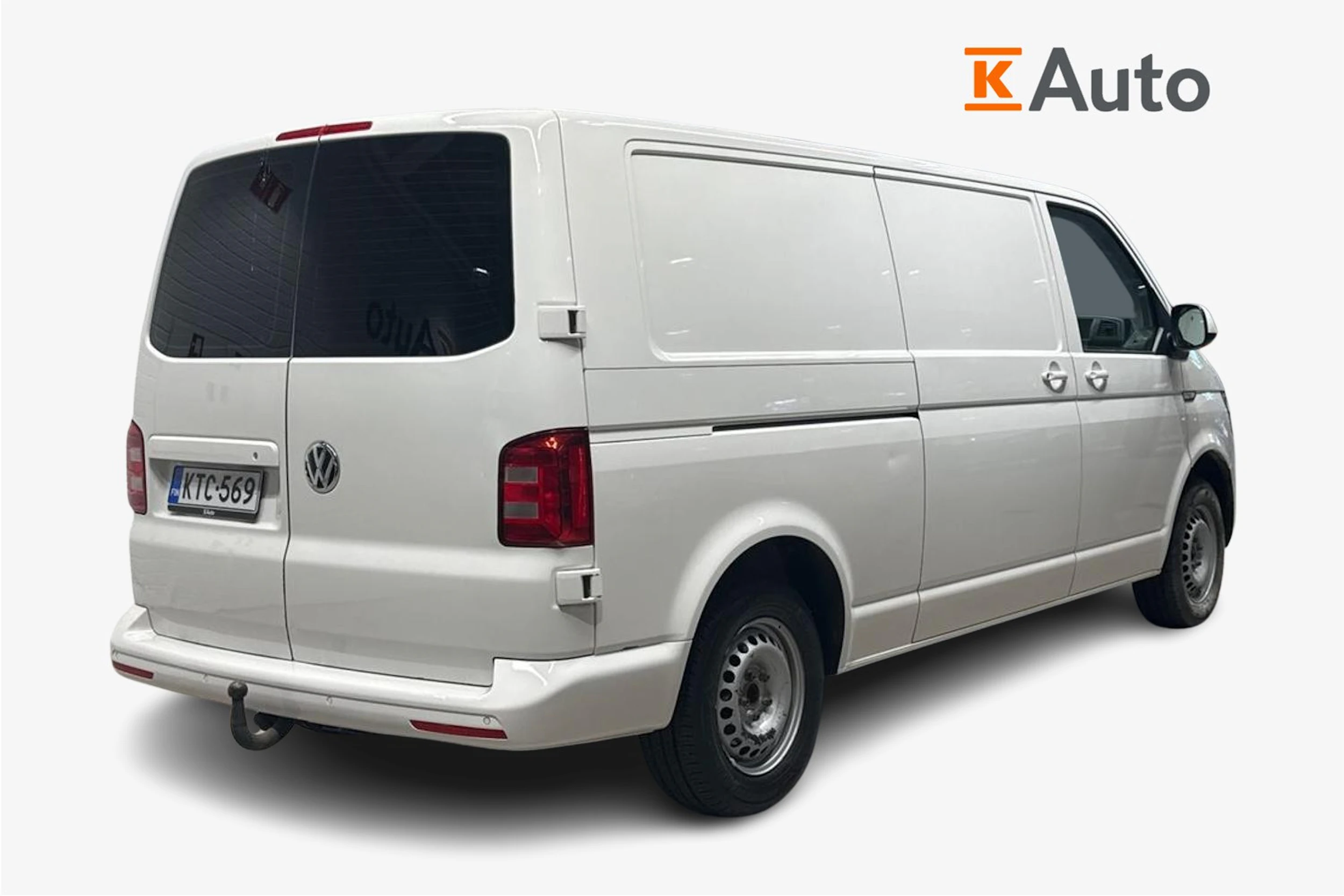Valkoinen Volkswagen TRANSPORTER 2018 kuva 2.