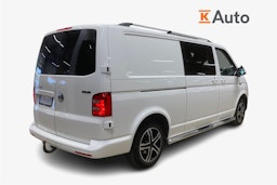 valkoinen Volkswagen Transporter 2018 kuva 2.