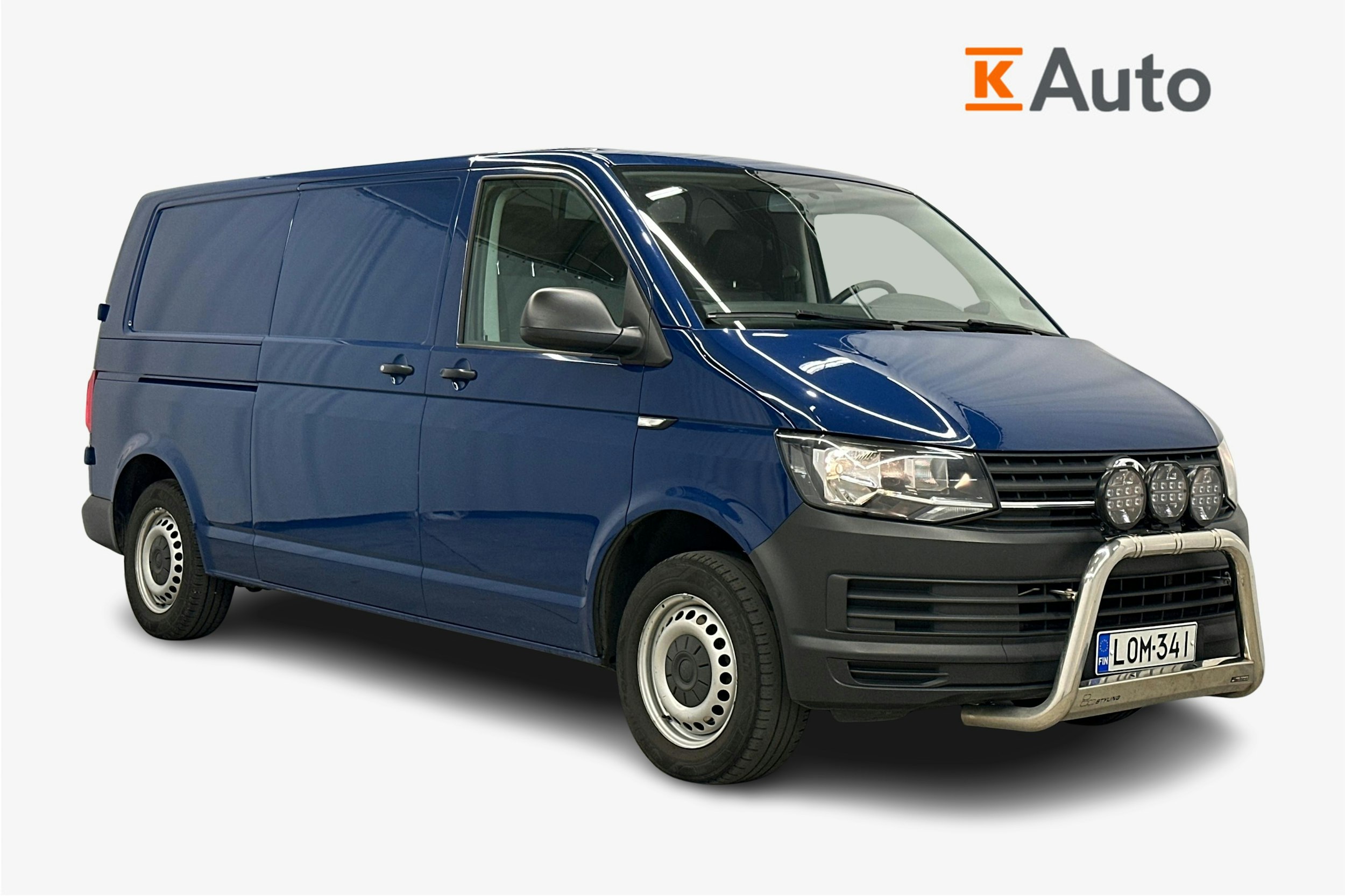 sininen Volkswagen Transporter 2018 kuva 1.