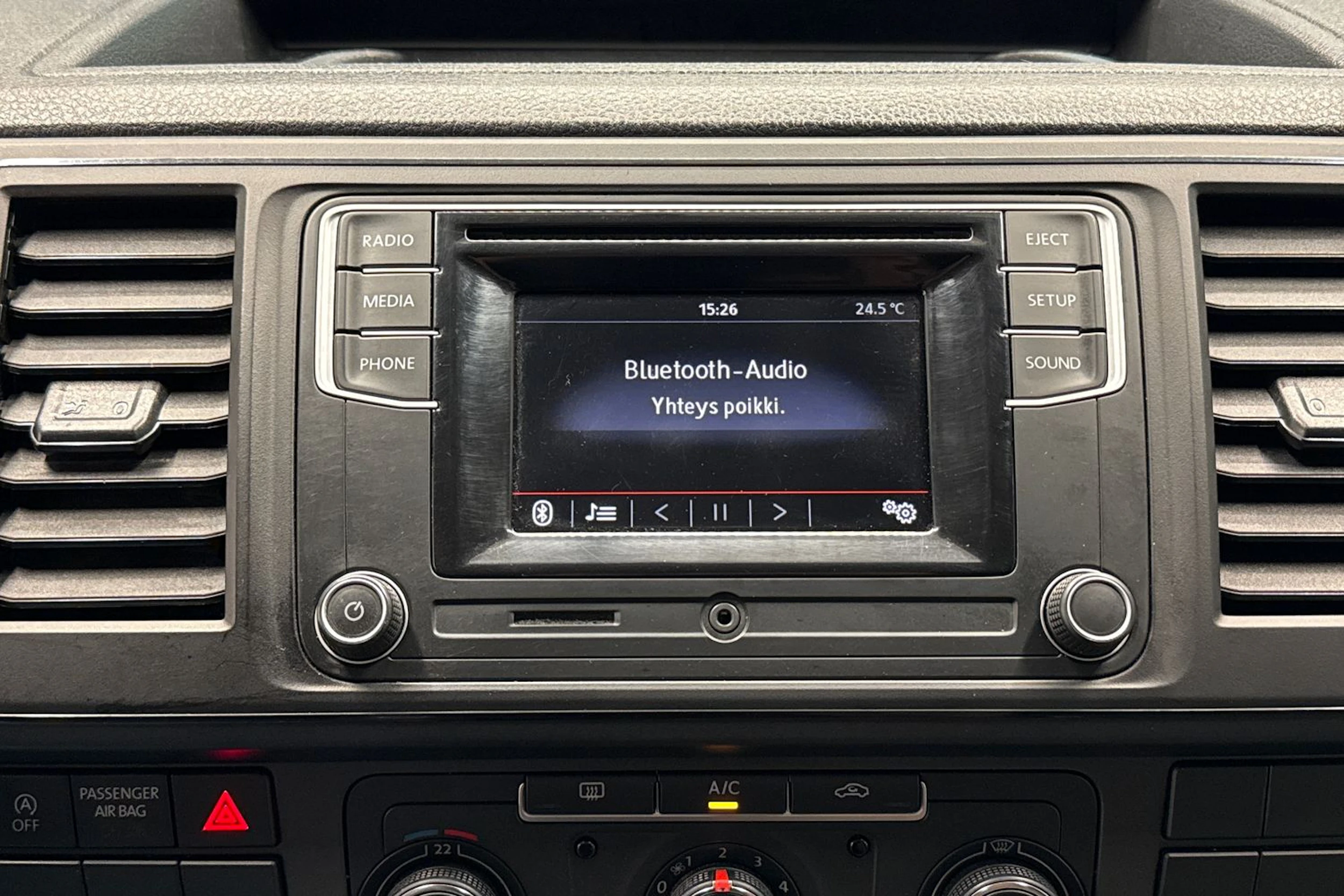 Valkoinen Volkswagen TRANSPORTER 2018 kuva 21.