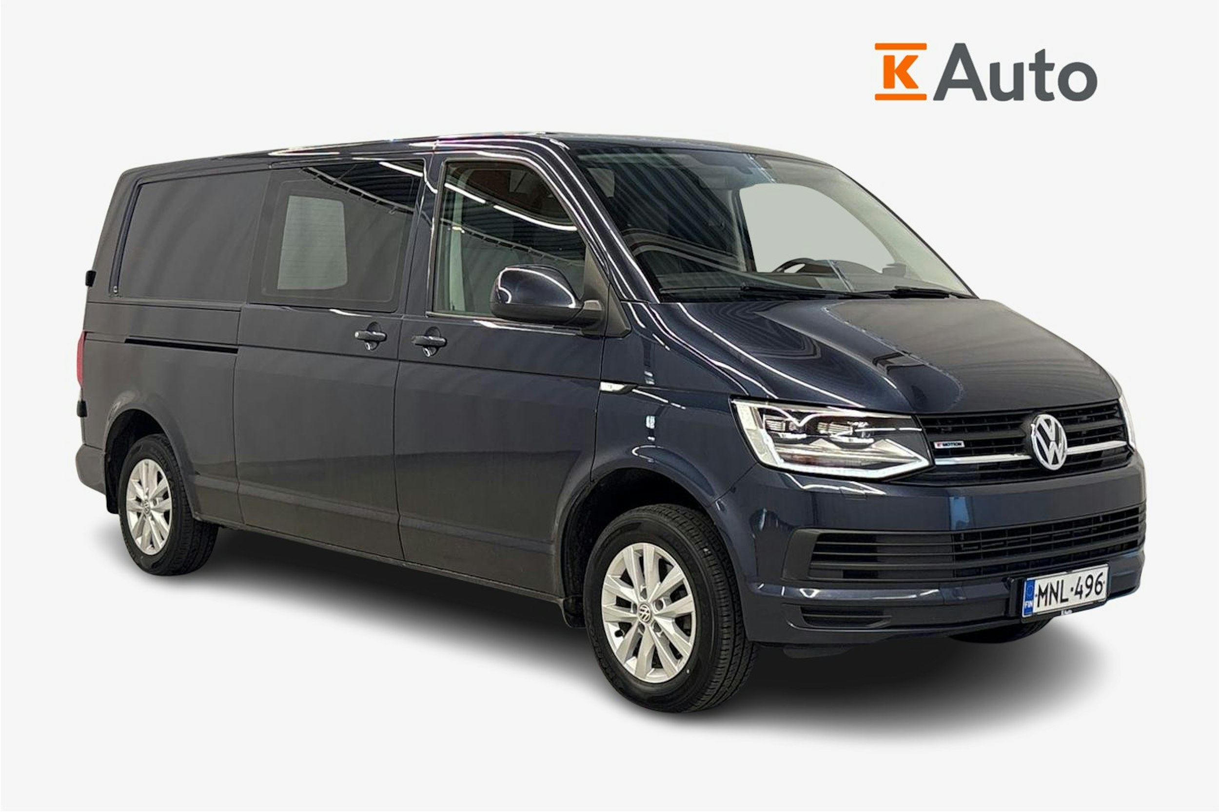 sininen Volkswagen Transporter 2018 kuva 29.