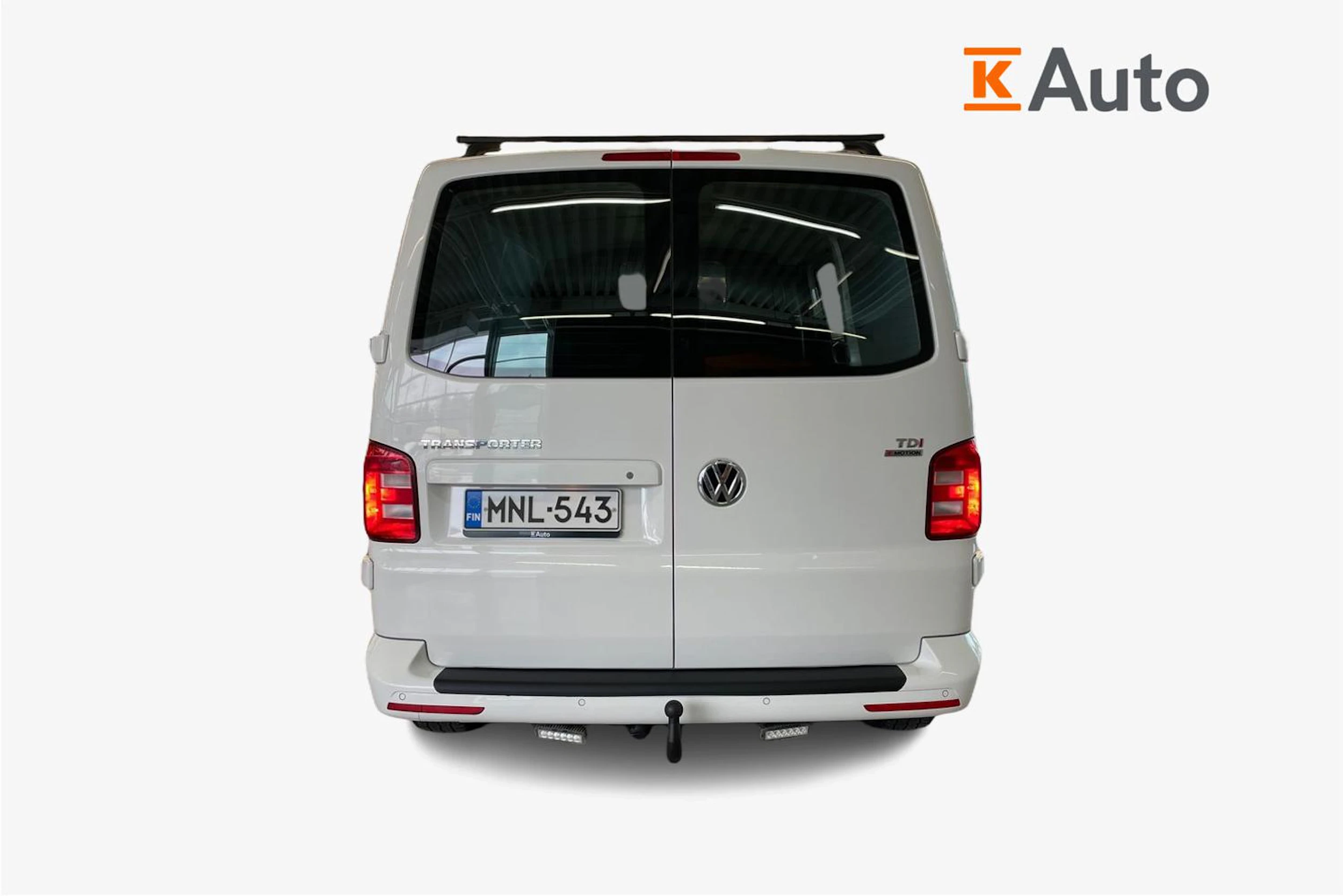 Valkoinen Volkswagen TRANSPORTER 2018 kuva 3.