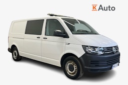 valkoinen Volkswagen Transporter 2018 kuva 1.