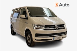 valkoinen Volkswagen Transporter 2018 kuva 1.