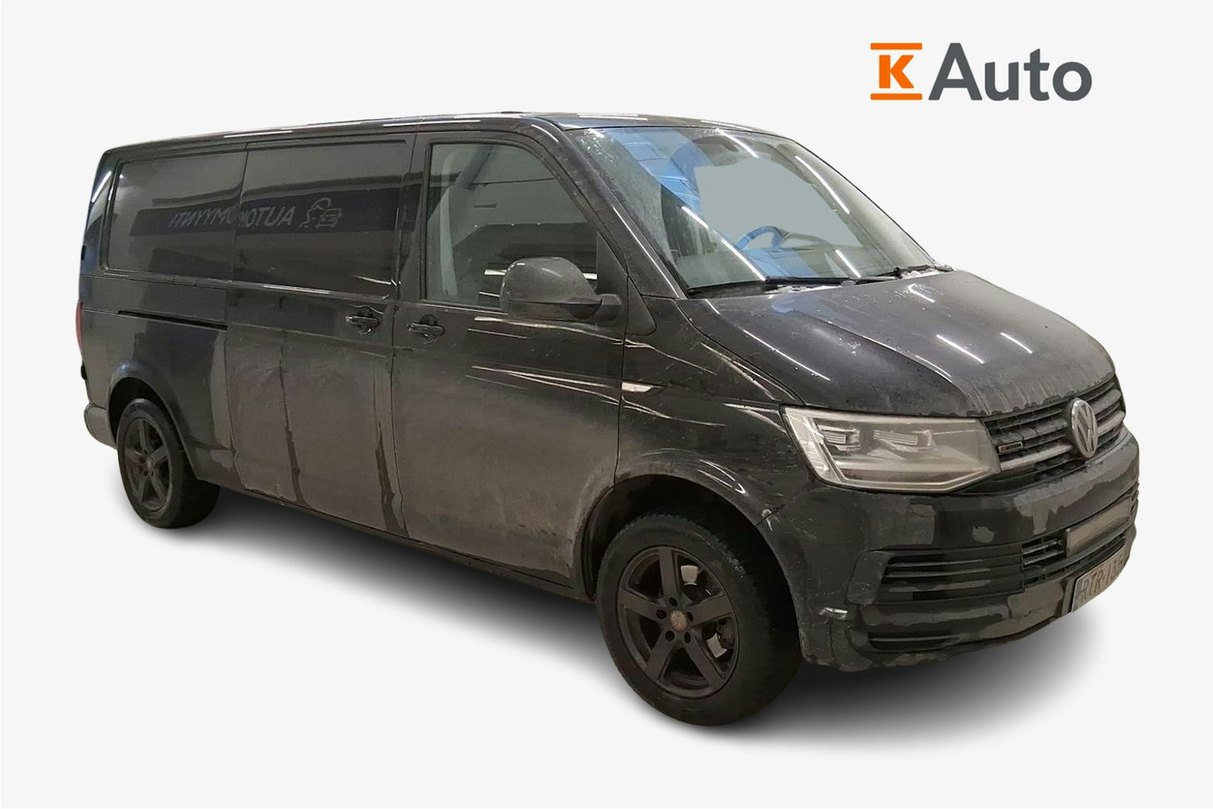 musta Volkswagen Transporter 2018 kuva 1.