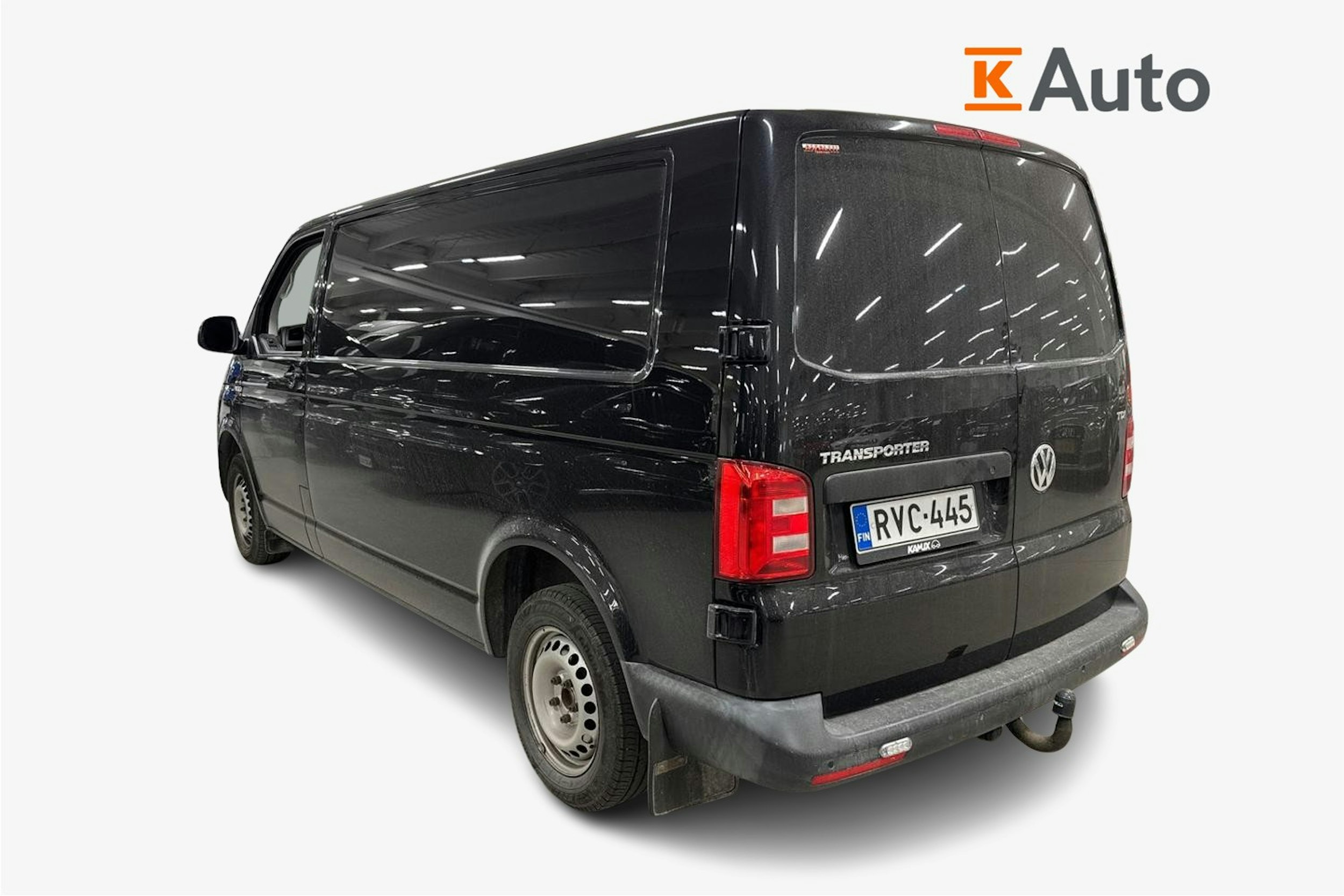 musta Volkswagen Transporter 2018 kuva 2.