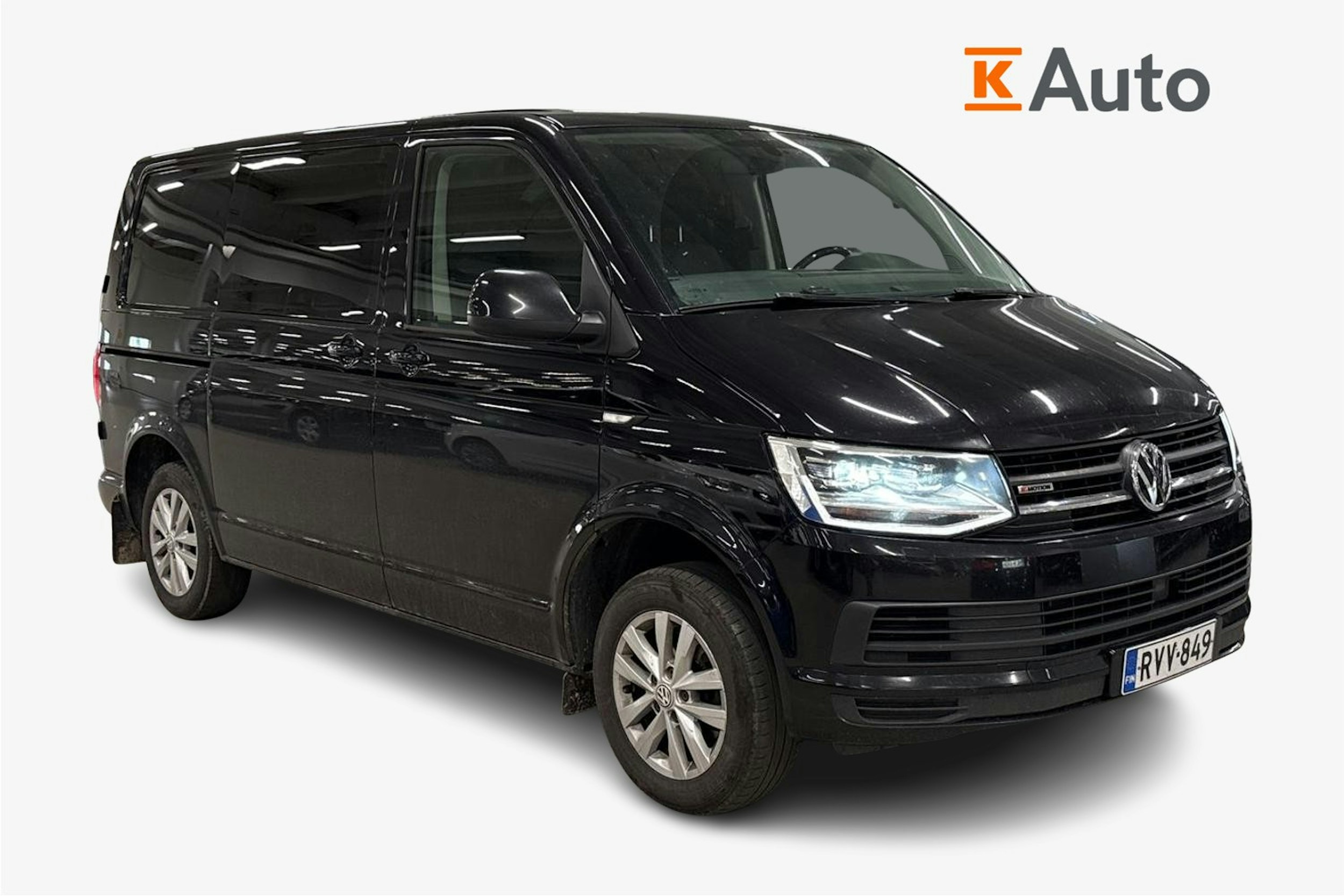 musta Volkswagen Transporter 2018 kuva 1.