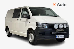 valkoinen Volkswagen Transporter 2018 kuva 1.