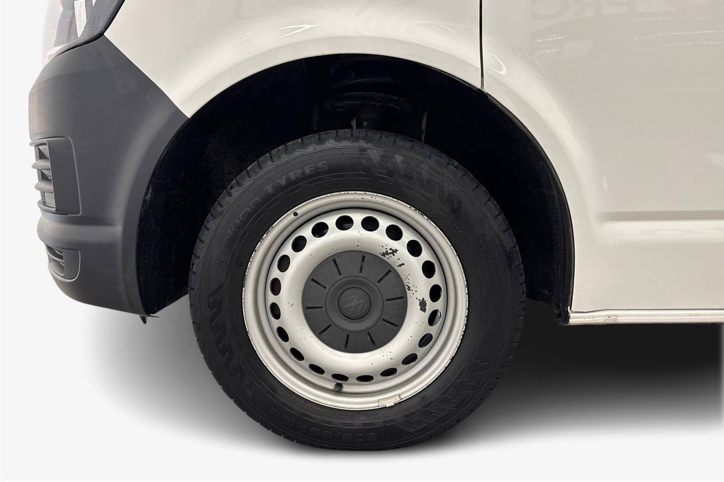 valkoinen Volkswagen Transporter 2018 kuva 9.