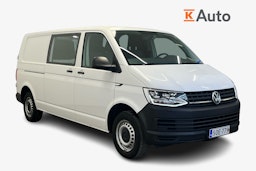 Valkoinen Volkswagen Transporter 2018 kuva 1.