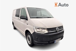 valkoinen Volkswagen Transporter 2018 kuva 1.