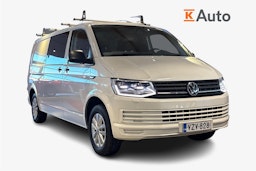 valkoinen Volkswagen Transporter 2018 kuva 1.