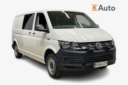 valkoinen Volkswagen Transporter 2018 kuva 1.