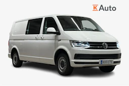 valkoinen Volkswagen Transporter 2018 kuva 1.