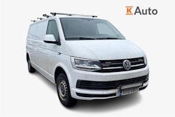 valkoinen Volkswagen Transporter 2018 kuva 1.
