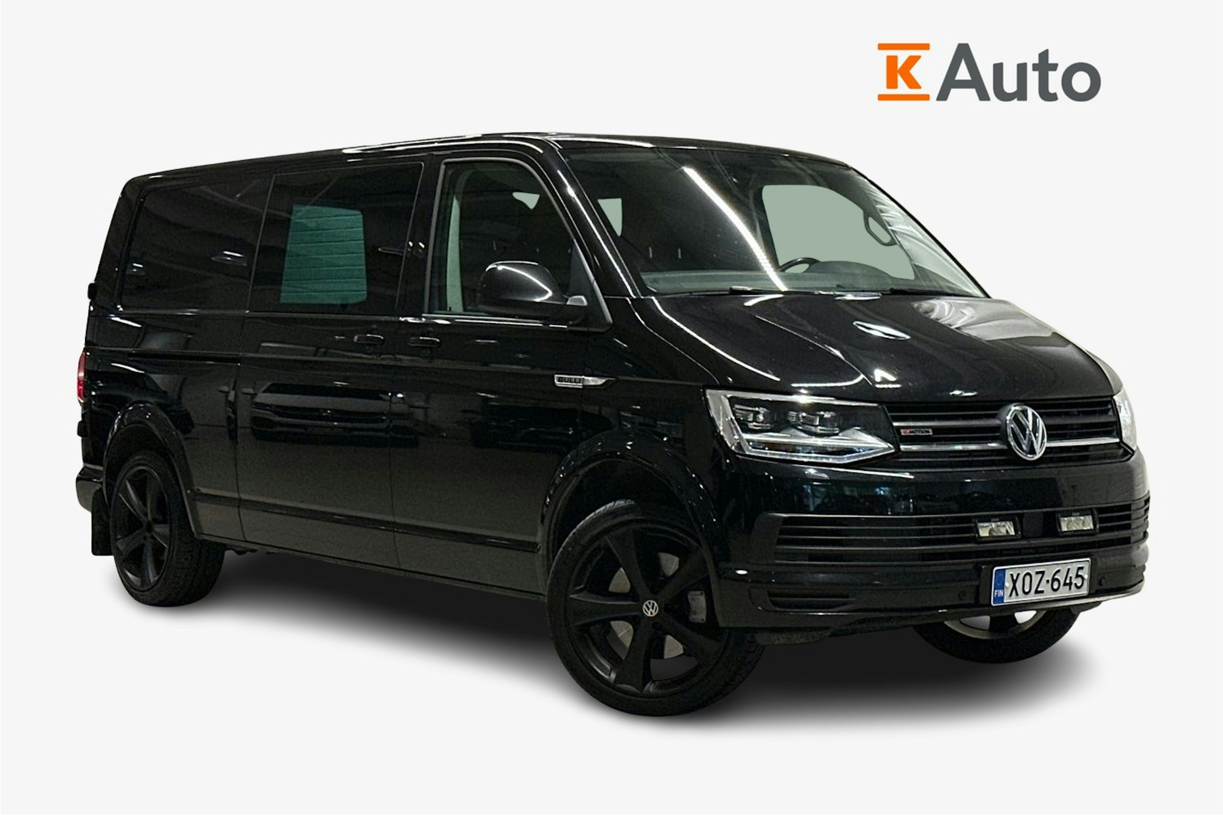 musta Volkswagen Transporter 2018 kuva 1.