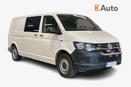 valkoinen Volkswagen Transporter 2018 kuva 1.