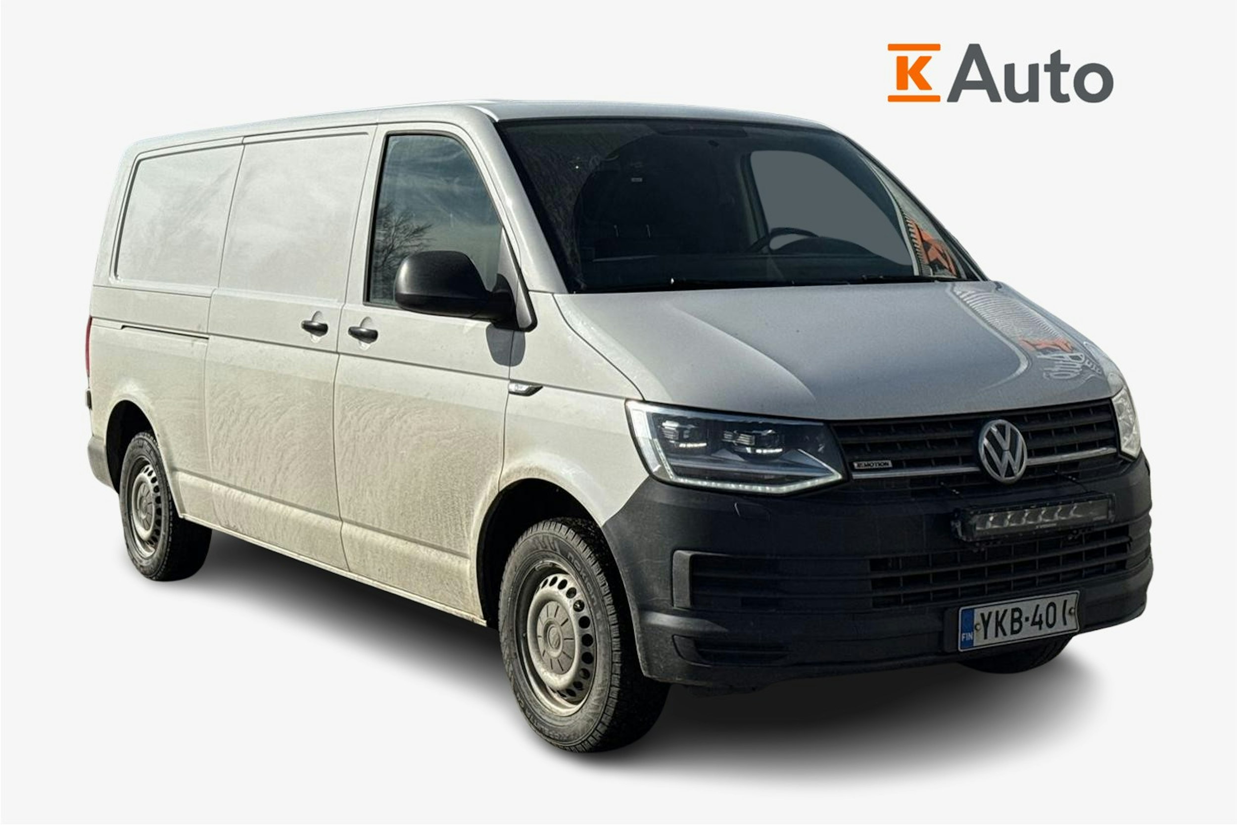 valkoinen Volkswagen Transporter 2018 kuva 1.