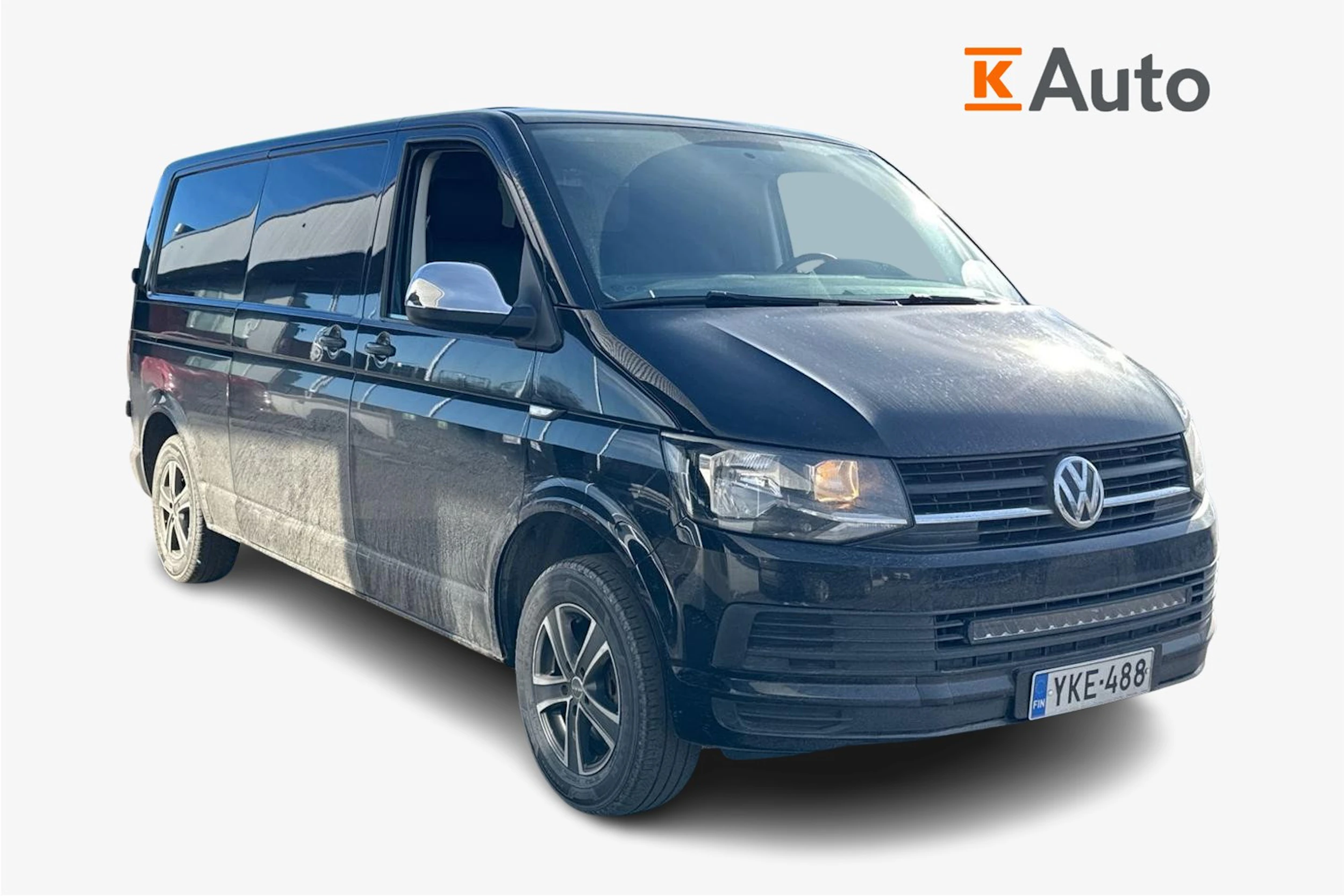 musta Volkswagen Transporter 2018 kuva 1.