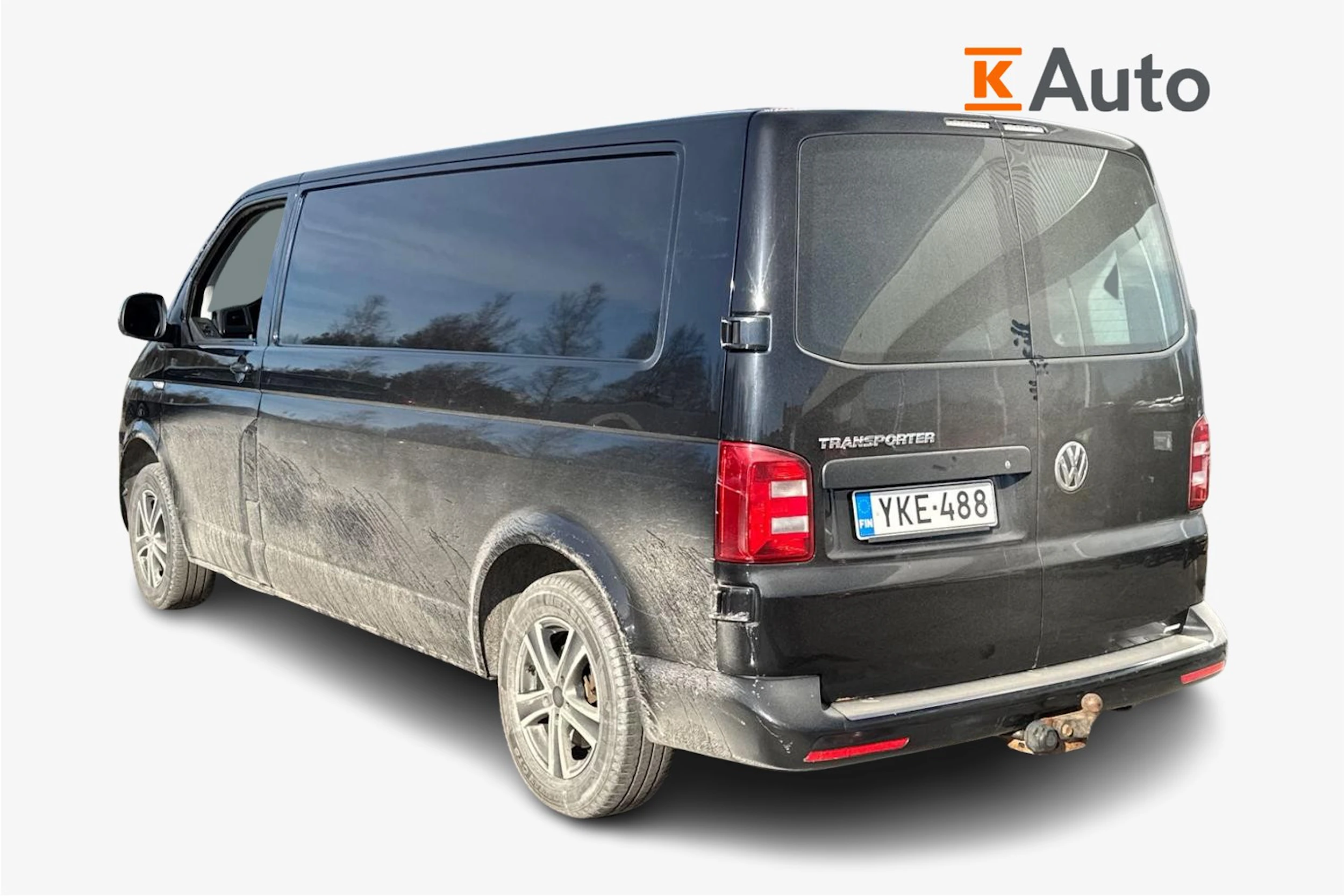 musta Volkswagen Transporter 2018 kuva 2.