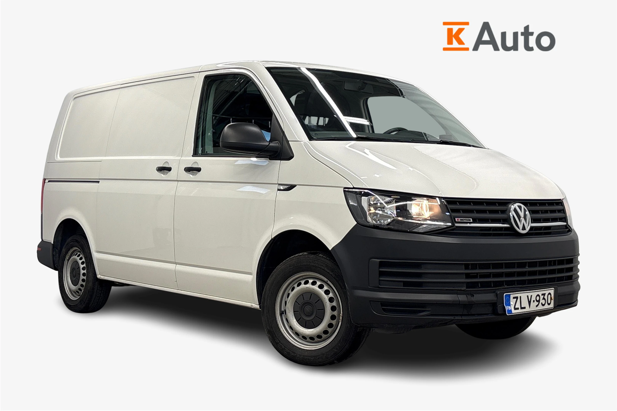 valkoinen Volkswagen Transporter 2018 kuva 1.
