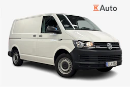 valkoinen Volkswagen Transporter 2018 kuva 1.