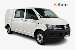 valkoinen Volkswagen Transporter 2018 kuva 1.