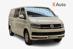 valkoinen Volkswagen Transporter 2018 kuva 1.