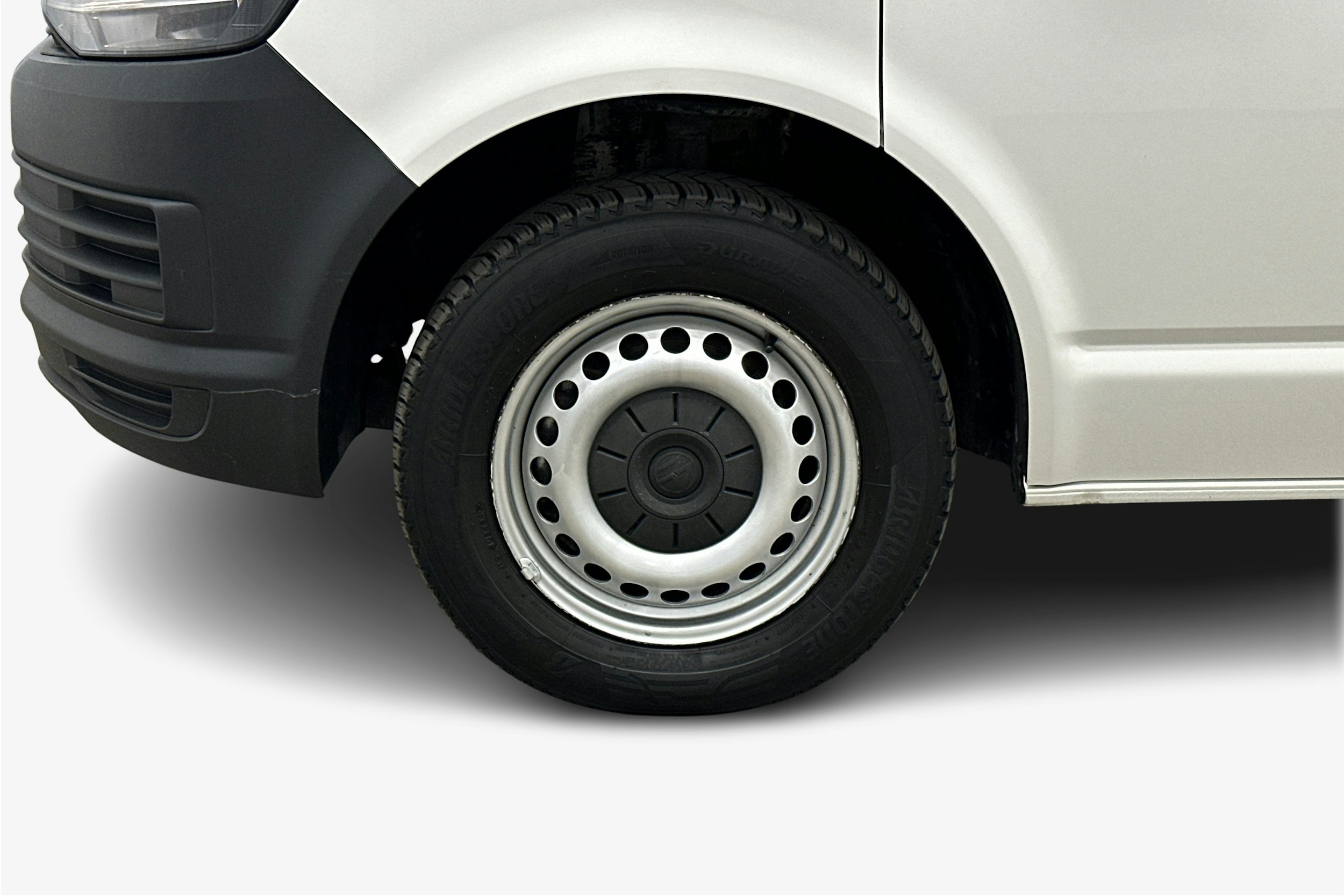 valkoinen Volkswagen Transporter 2019 kuva 9.