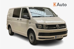 valkoinen Volkswagen Transporter 2019 kuva 1.