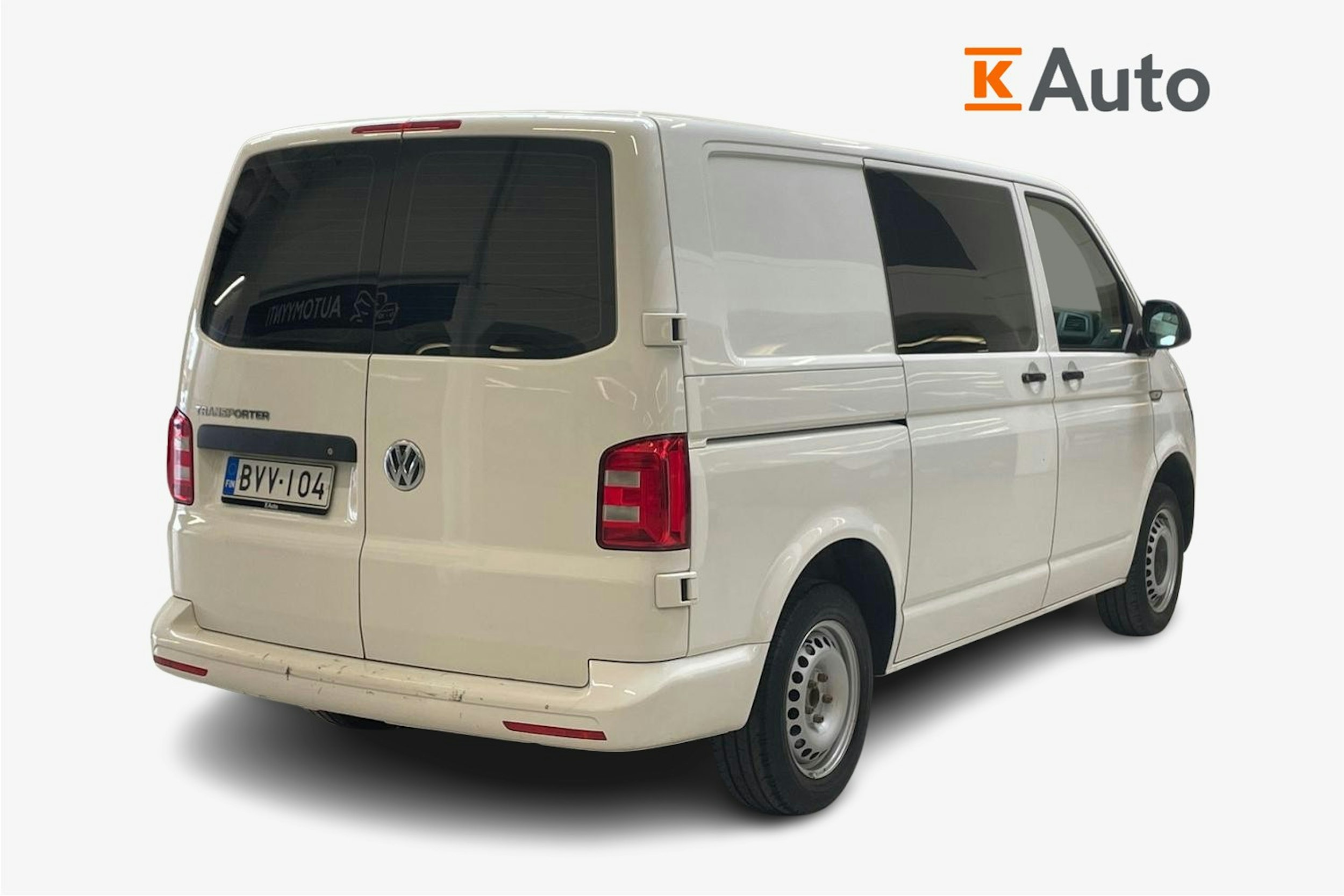 valkoinen Volkswagen Transporter 2019 kuva 2.