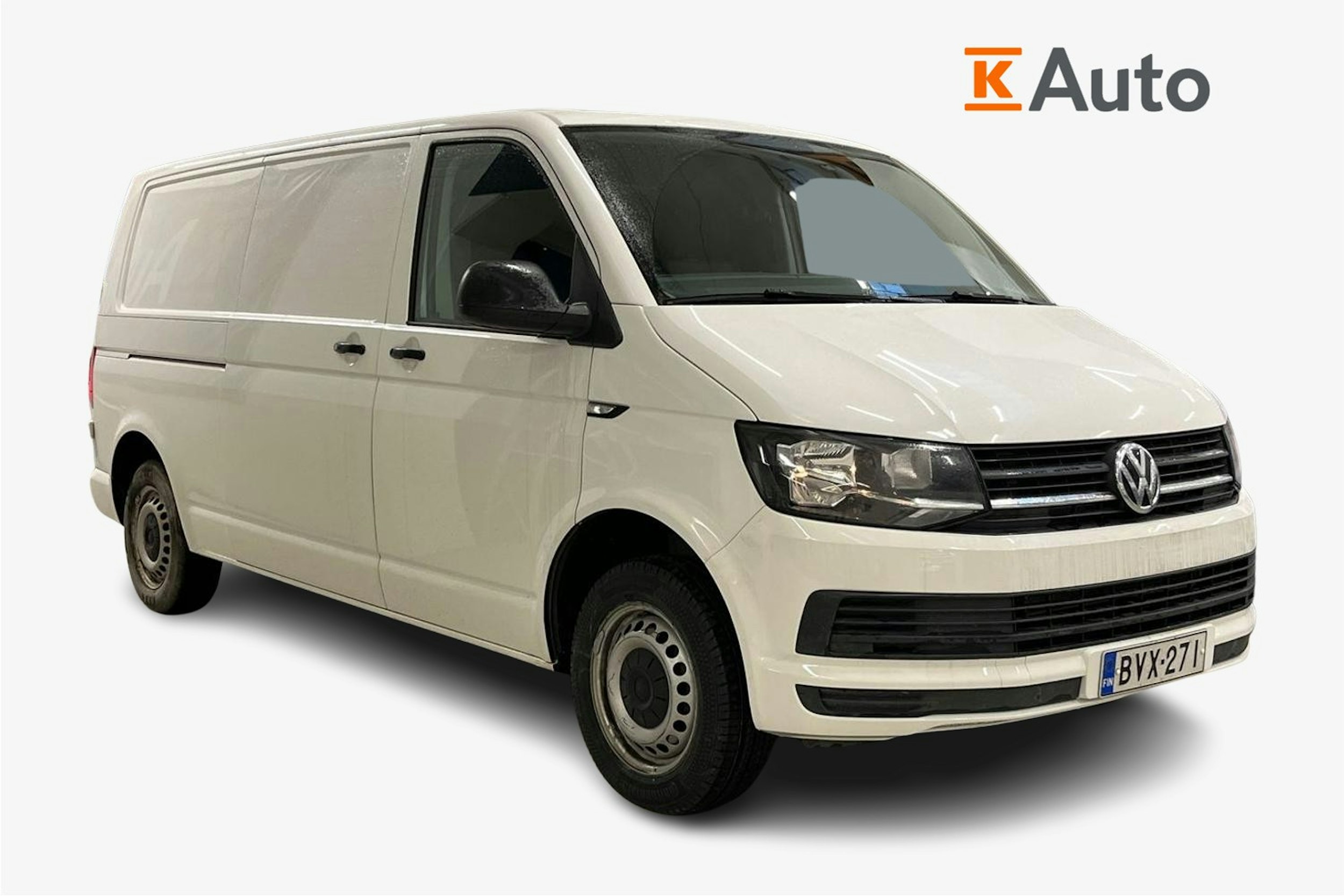 valkoinen Volkswagen Transporter 2019 kuva 1.