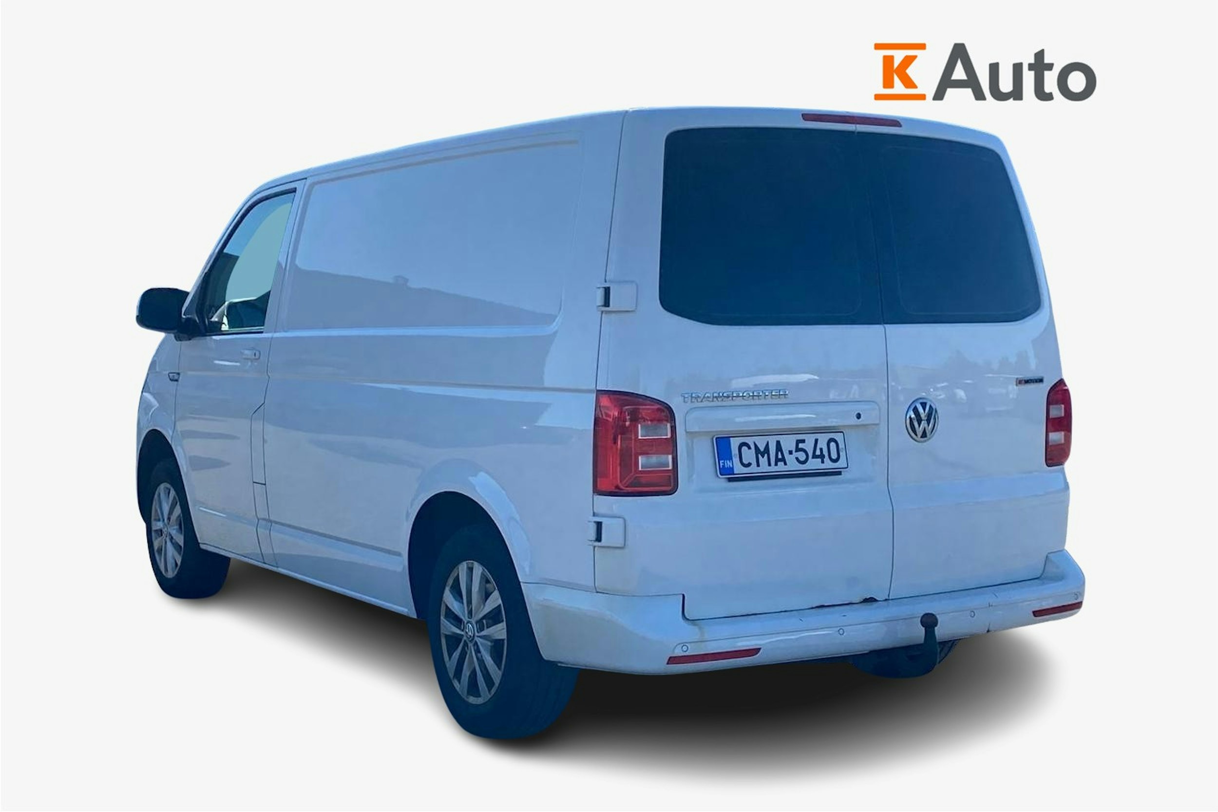valkoinen Volkswagen Transporter 2019 kuva 2.