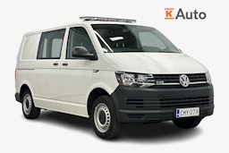 valkoinen Volkswagen Transporter 2019 kuva 1.
