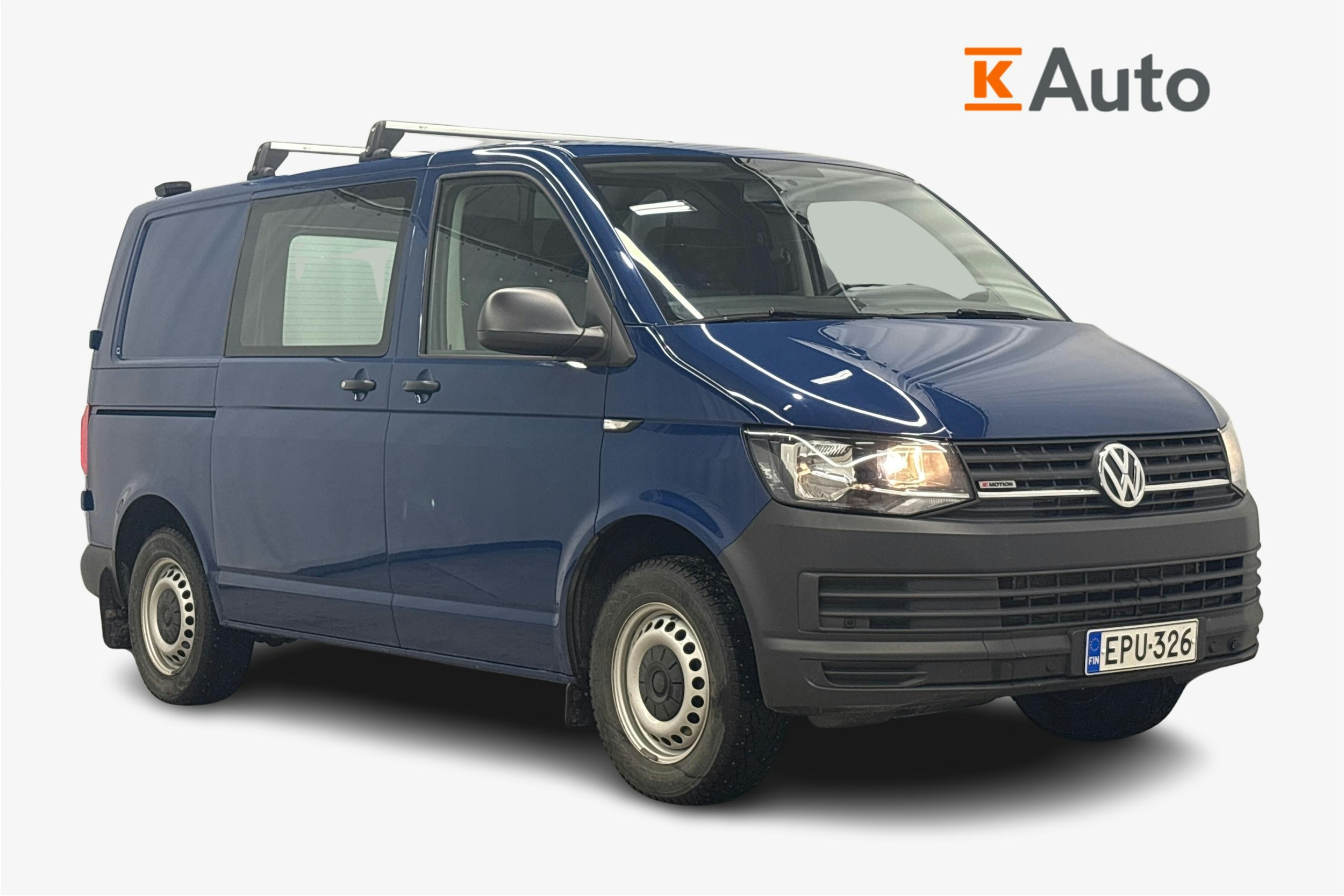 sininen Volkswagen Transporter 2019 kuva 1.