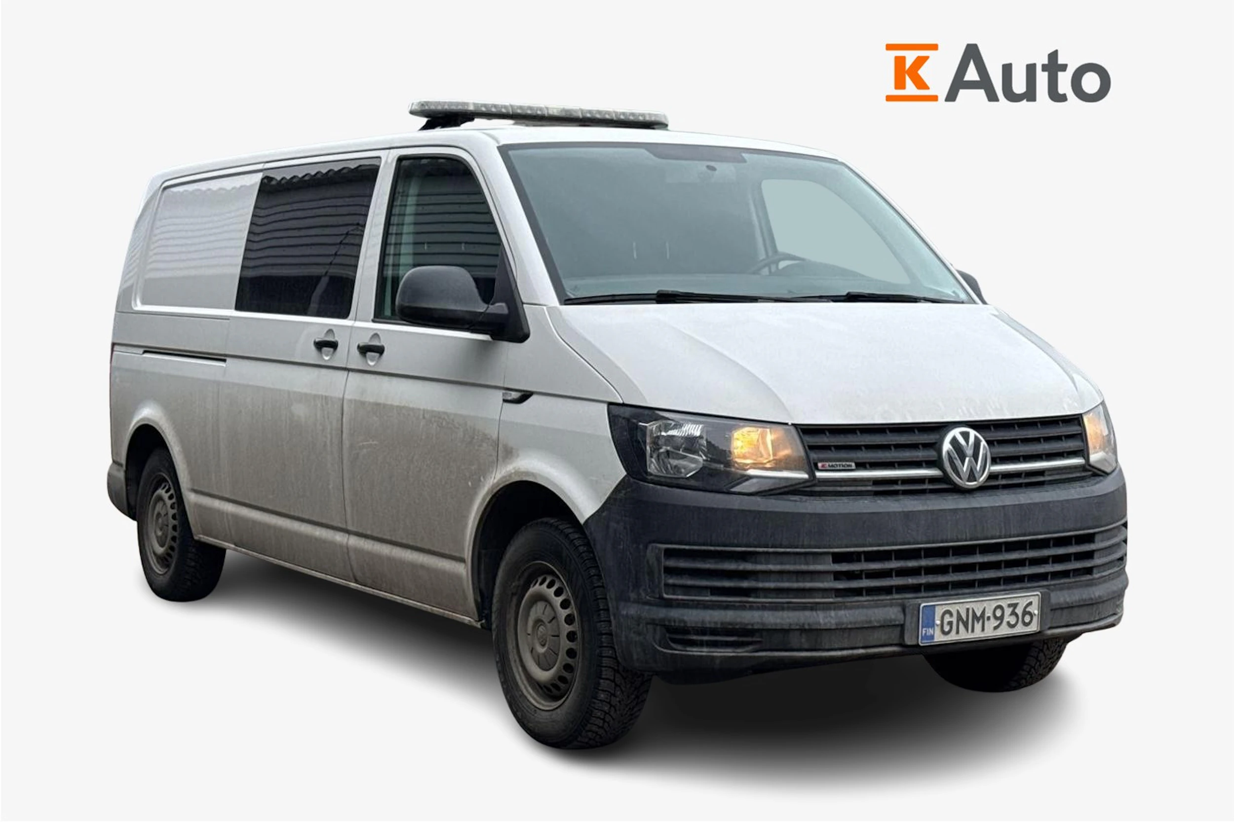 valkoinen Volkswagen Transporter 2019 kuva 1.