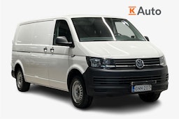 Valkoinen Volkswagen Transporter 2019 kuva 1.
