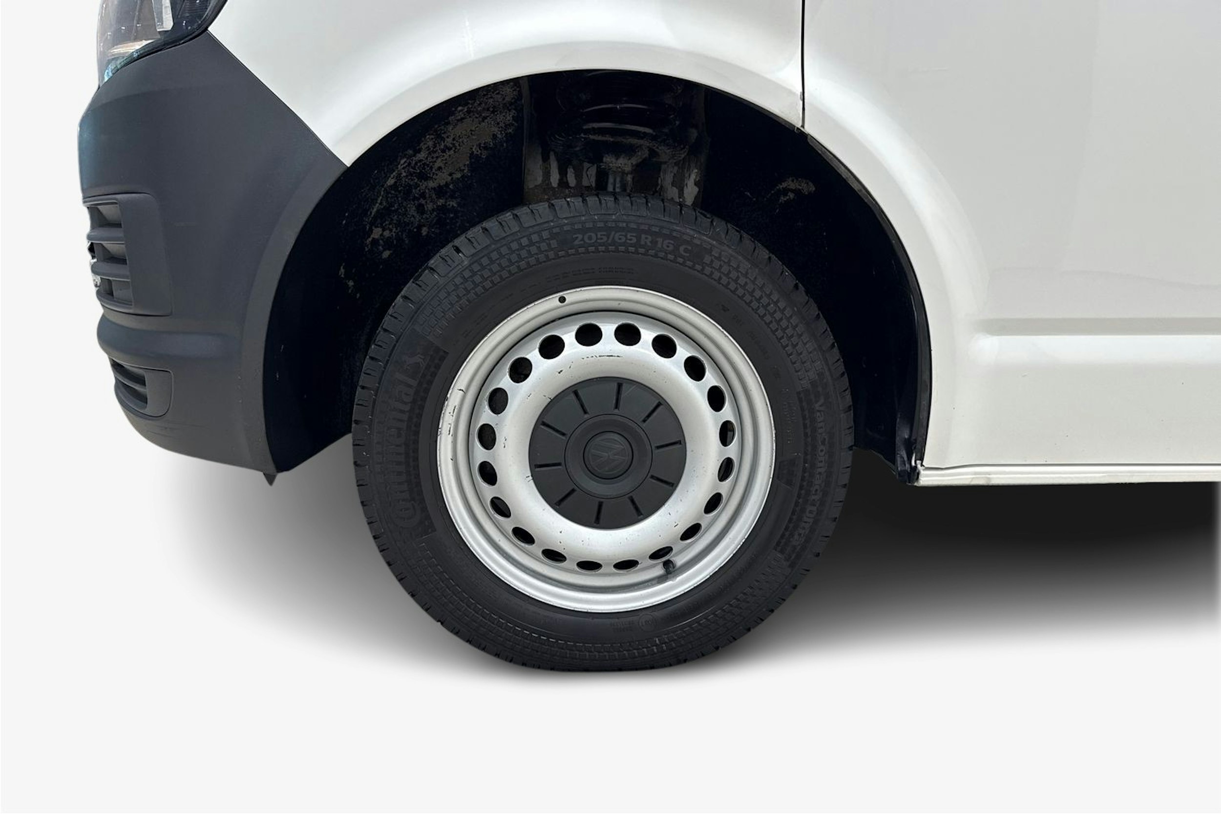 Valkoinen Volkswagen Transporter 2019 kuva 9.