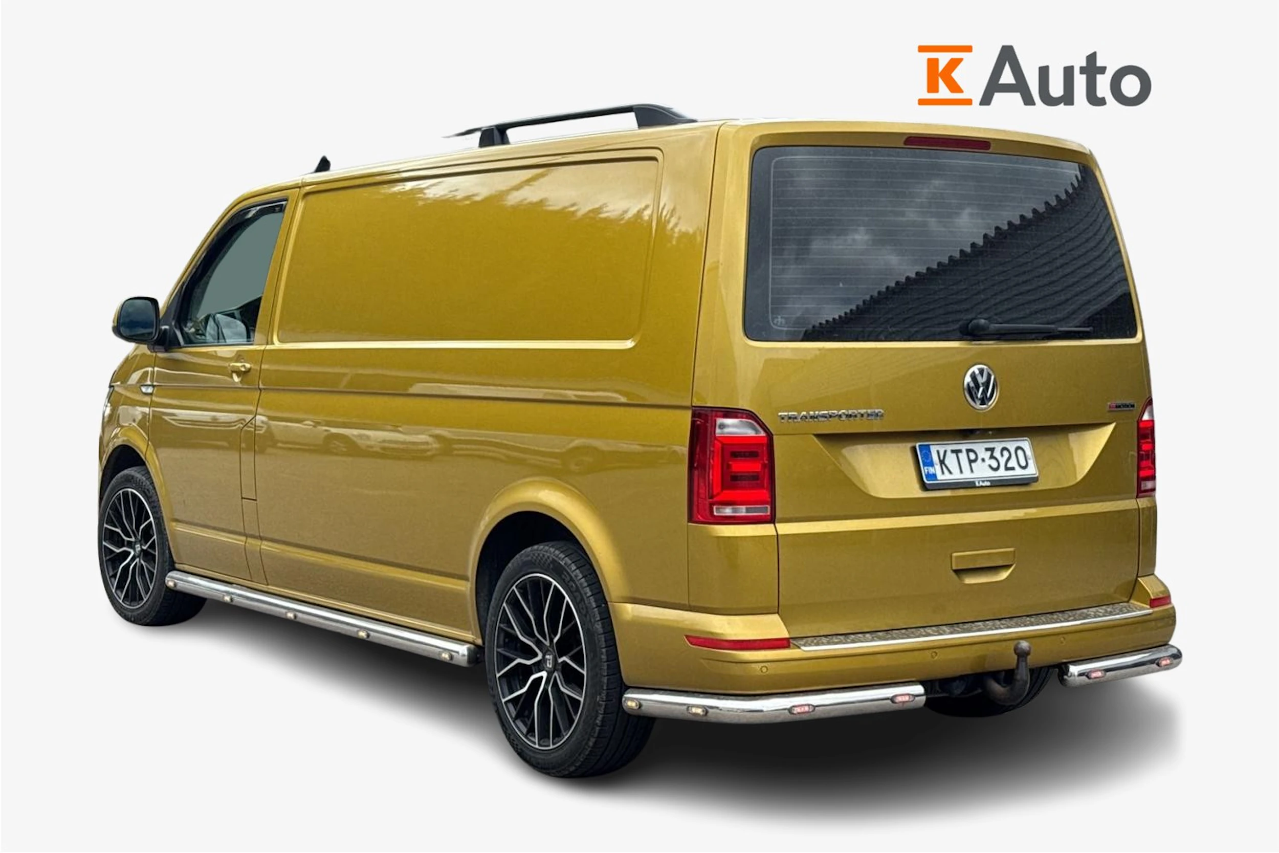 keltainen Volkswagen Transporter 2019 kuva 2.