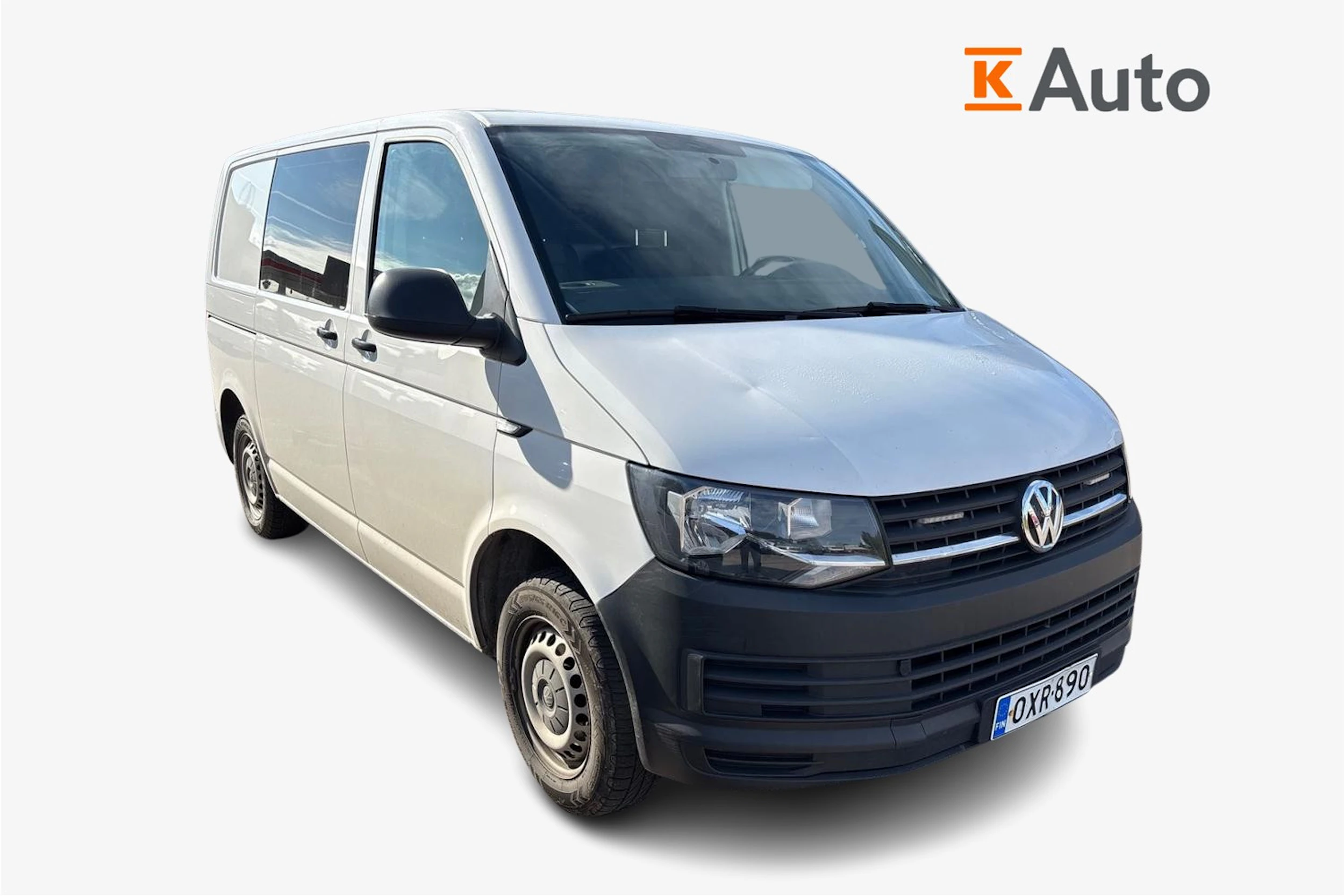 valkoinen Volkswagen Transporter 2019 kuva 1.
