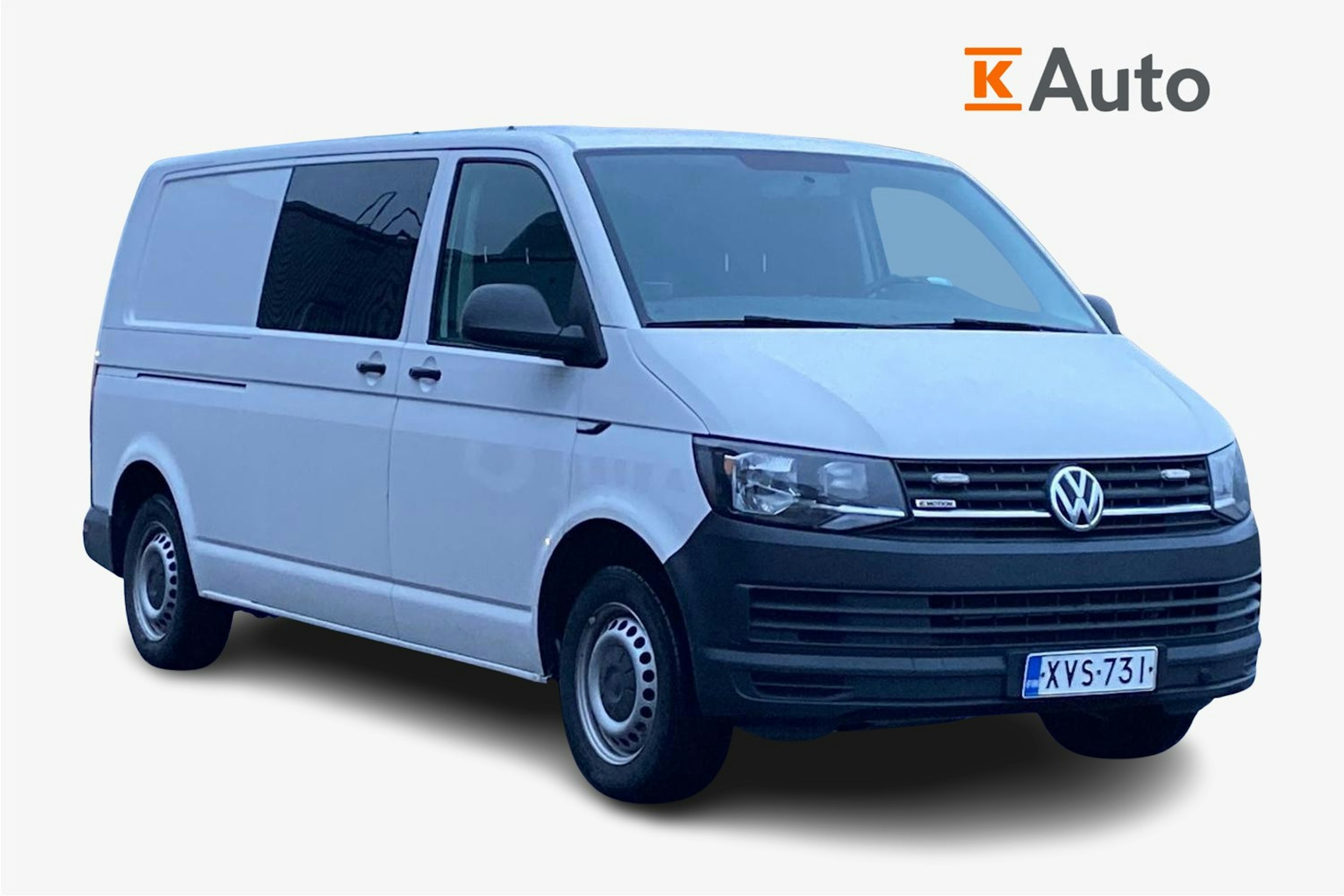 valkoinen Volkswagen Transporter 2019 kuva 1.