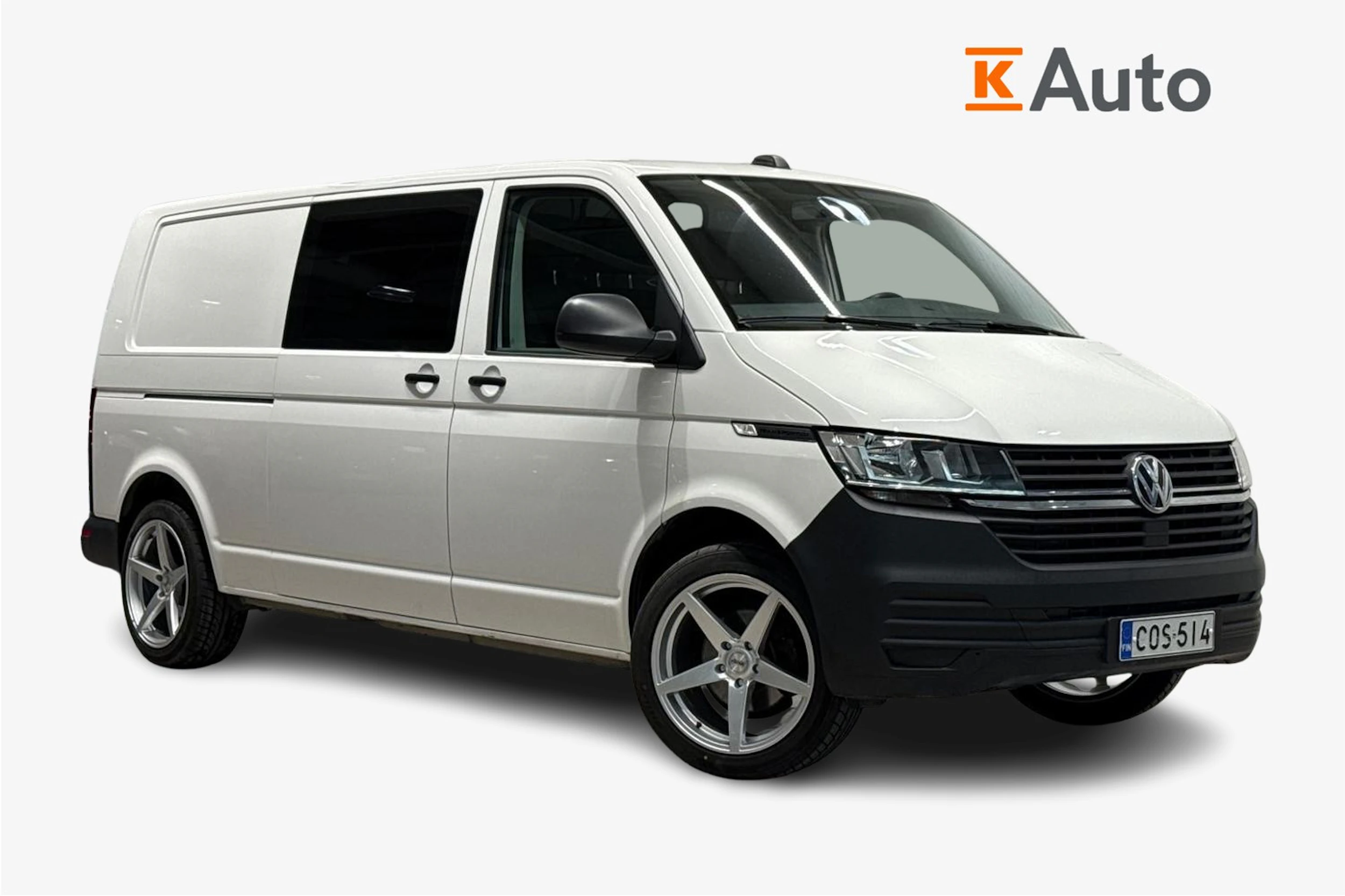 valkoinen Volkswagen Transporter 2020 kuva 1.