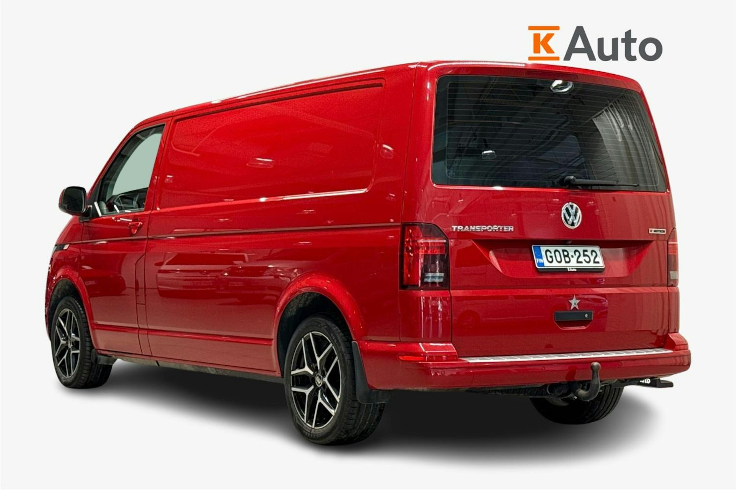 punainen Volkswagen Transporter 2020 kuva 2.
