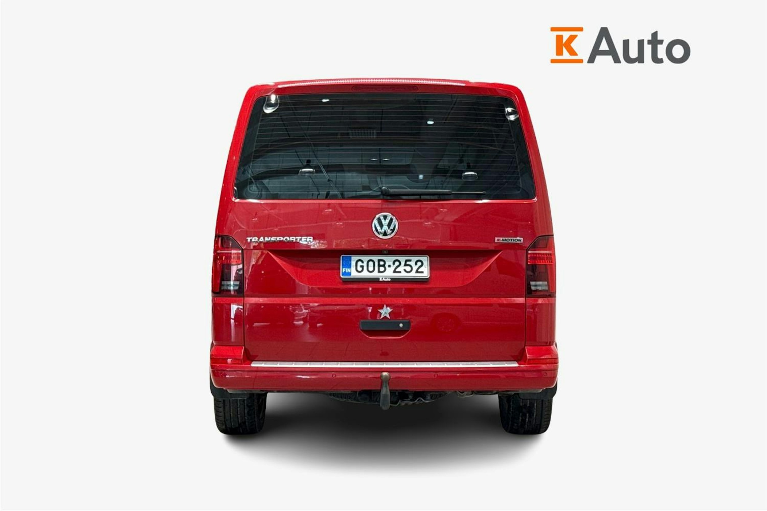 punainen Volkswagen Transporter 2020 kuva 3.