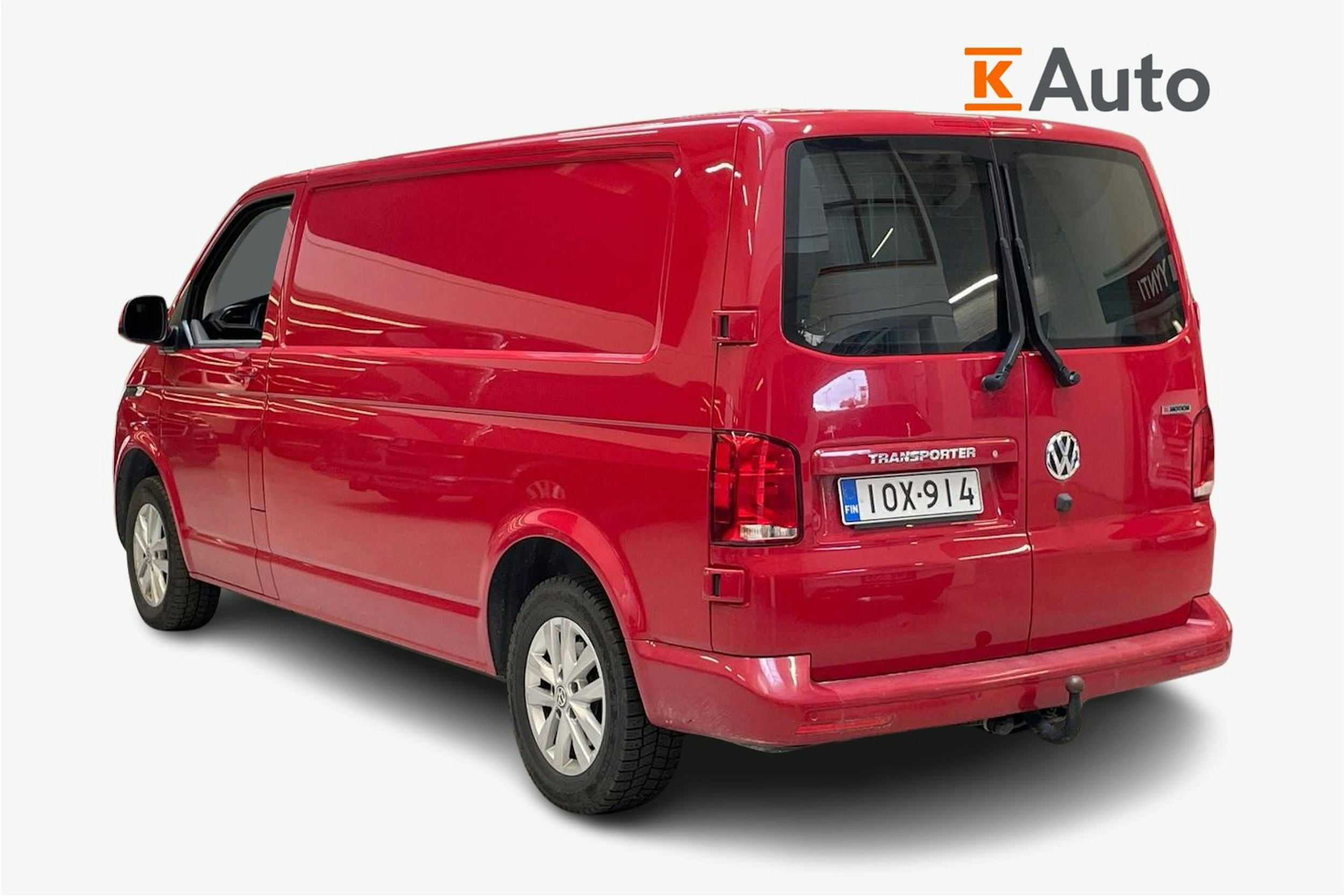 punainen Volkswagen Transporter 2020 kuva 2.
