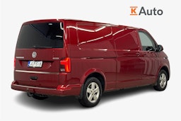 punainen Volkswagen Transporter 2020 kuva 3.
